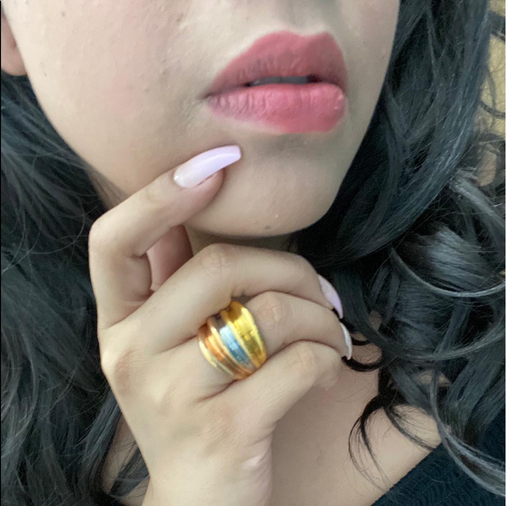 💠 Three Tones Ring 💠